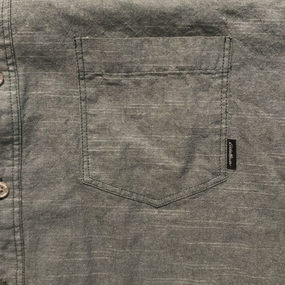 Eddie Bauer | classic fit | sage green button down | size XL - Picture 3 of 6